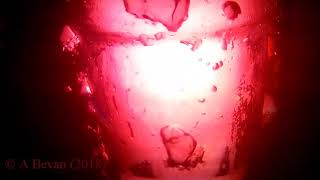 Lighting a road flare underwater @ 5 atmospheres of pressure