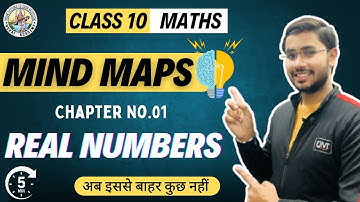 Mind Mapping: Real Numbers Class 10 | Maths Mind Map of CBSE 10th Class Chapter-1 Real Numbers