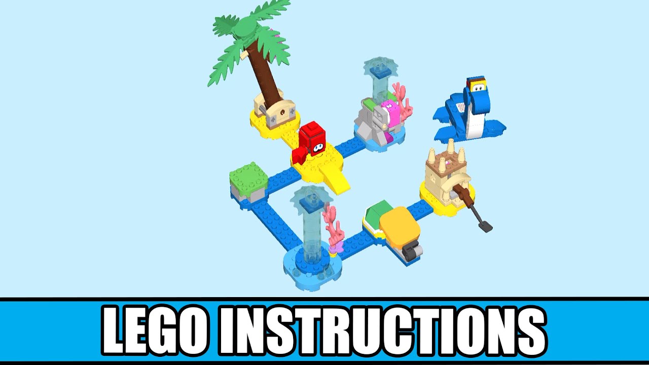 LEGO Instructions | Super Mario | 71398 | Dorrie's Beachfront