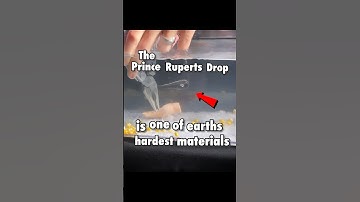 Prince Rupert’s drop slow motion test at 875,000fps
