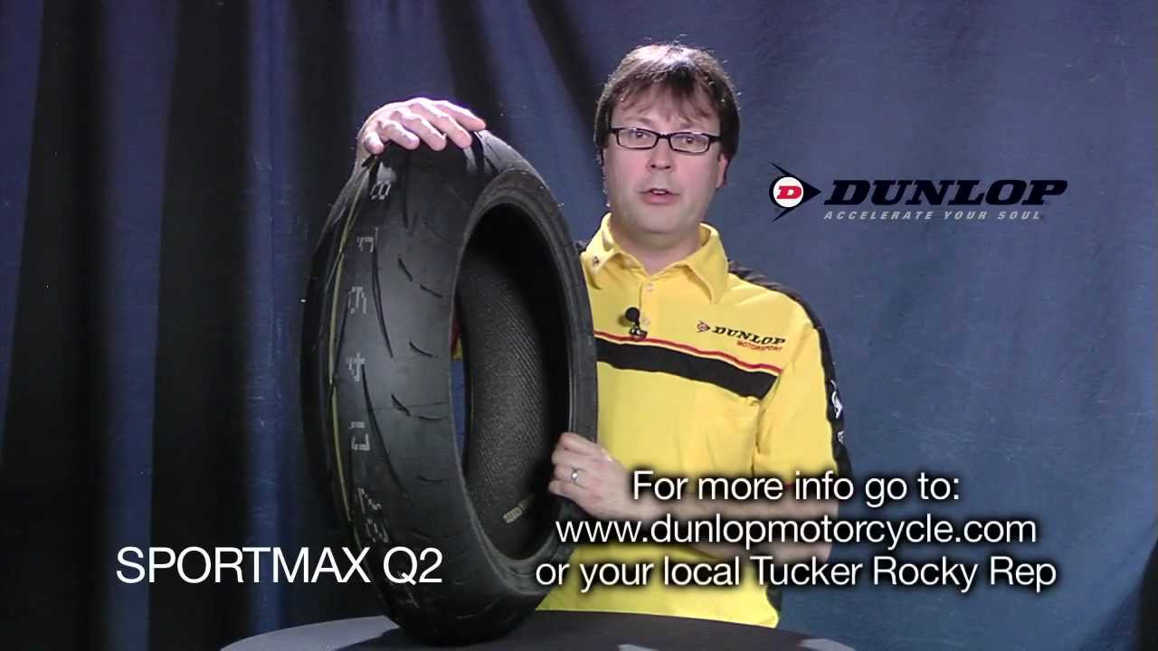 Dunlop Qualifier Sportmax Q2 Motorcycle Tire at YouTube
