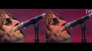 Video thumbnail of "Oasis - Some Might Say HD vs VHS  - live Later... with Jools Holland 2000"