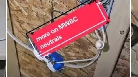 Shared neutrals, aka multiwire branch circuits