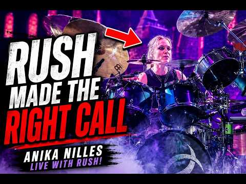 Anika Nilles Rush LA Forum show drum-centric snippets Night 2!