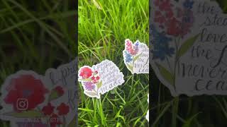 New Vinyl Stickers on Etsy! #art #bibleart #scriptureoftheday