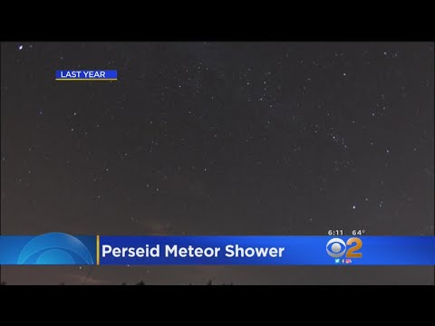 Perseid Meteor Shower Starts Tonight
