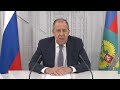 Us and nato on the verge of causing nuclear war  sergey lavrov  english subtitles