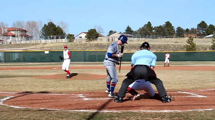 Cherry Creek baseball 2012 opening day 1st hit And...