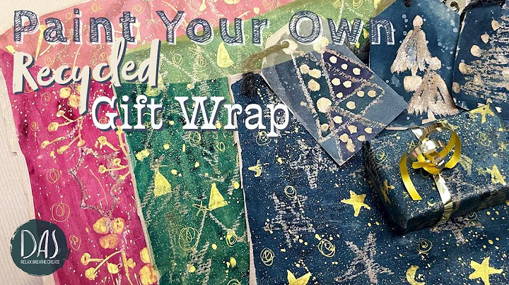 Paint your own Christmas Gift Wrap and Tags - Quic...