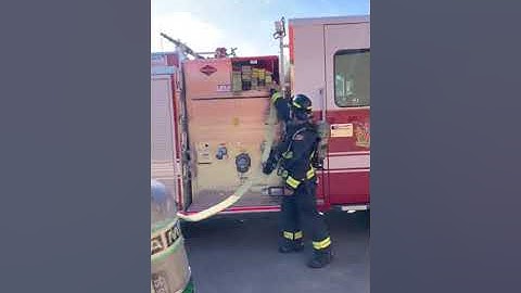 Langford Fire Rescue Transitional Attack Drill