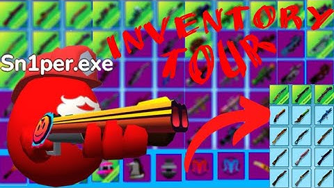 Inventory Tour (Jul 2023) + Giveaway Winner 🎉 | ShellShockers