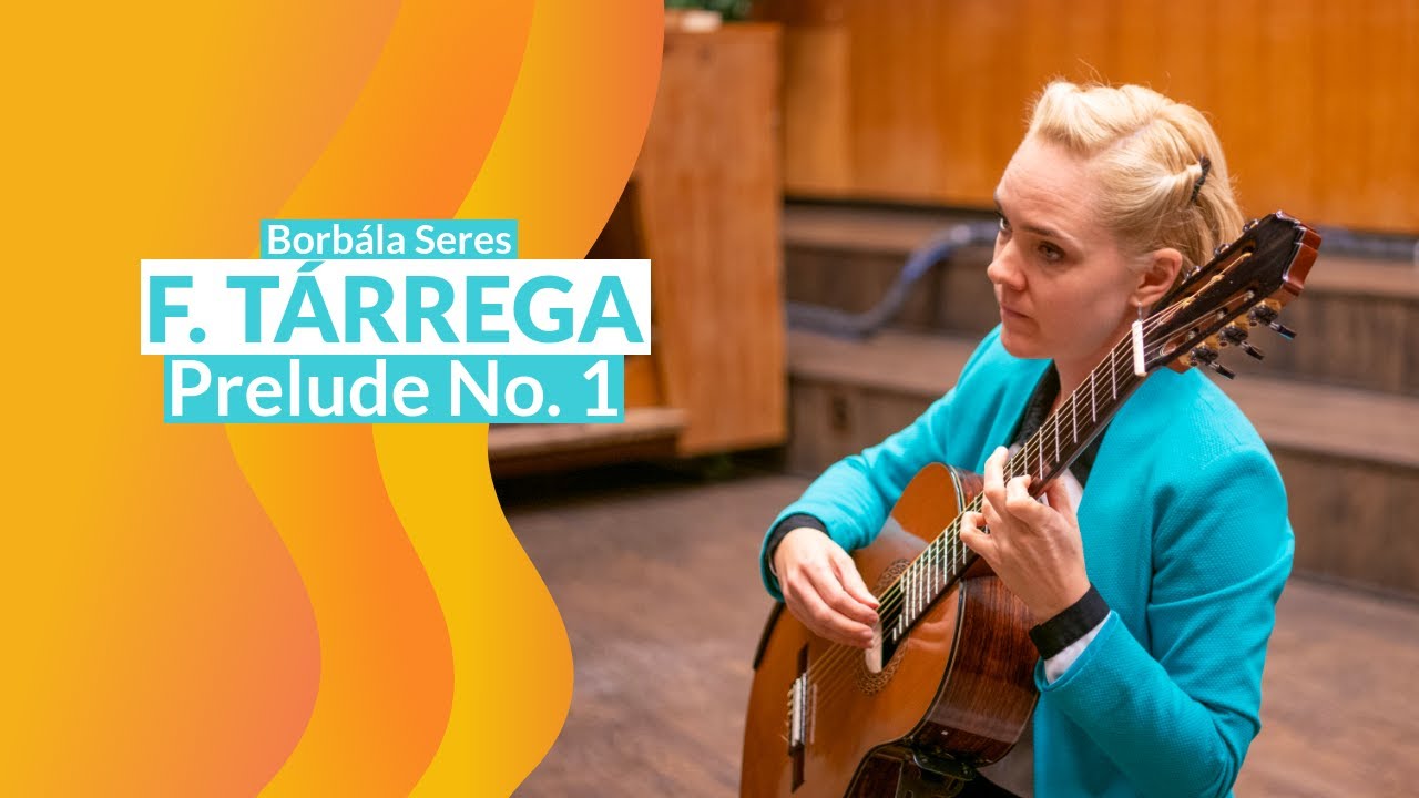 Tárrega Prelude No 1 in D minor played by Borbála Seres