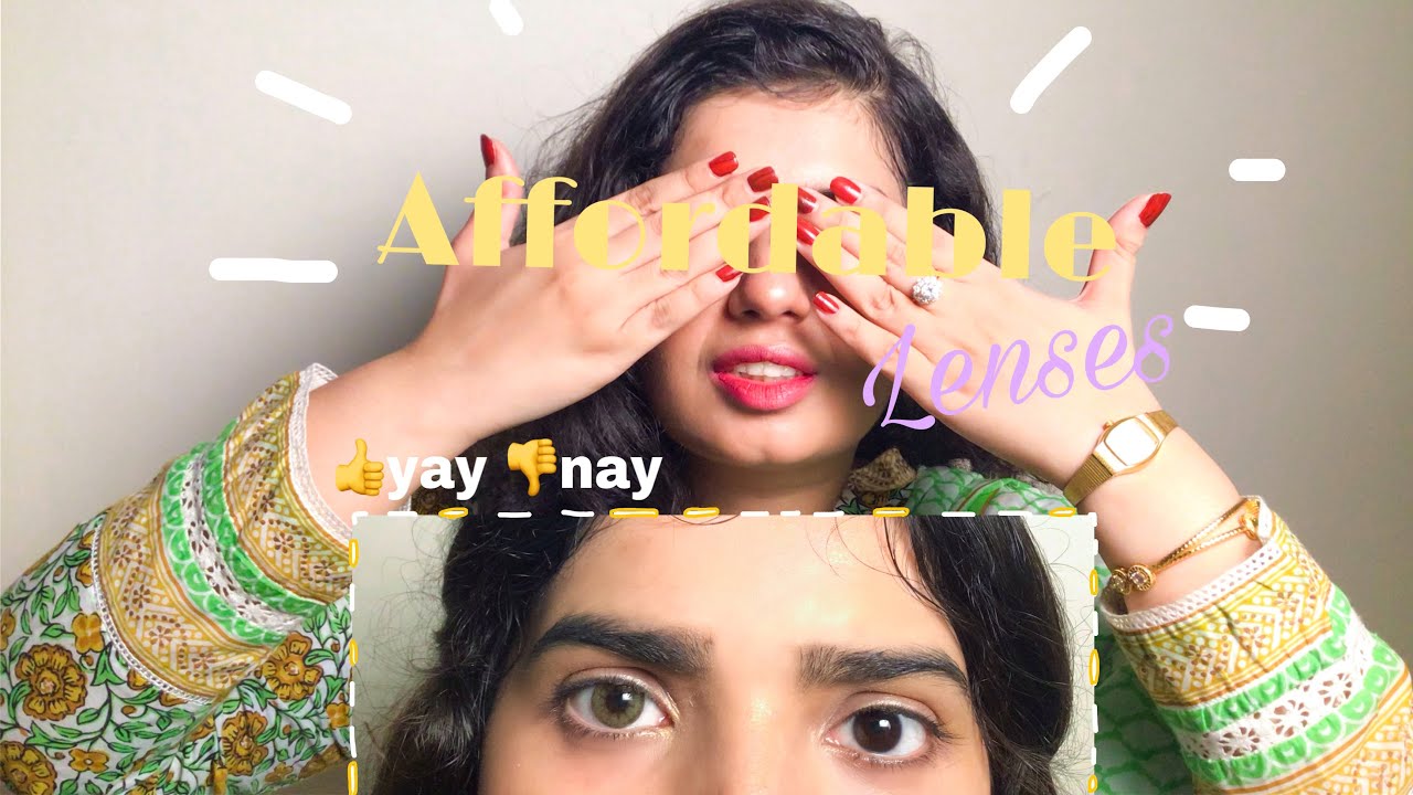 Dahab Contact Lenses First Impression/Wearing Method (Urdu) YouTube