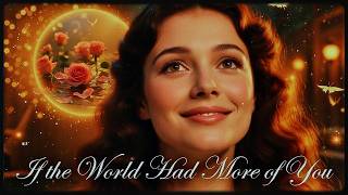 If The World Had More Of You (Lyrics) ♡ A Vintage Ballad About Kindness | J.A. Melody