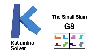 #Katamino - how to solve Level: The Small Slam - G8