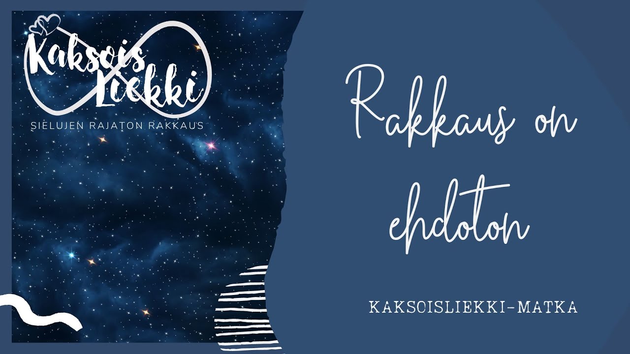 Rakkaus on ehdoton ❤️ Kaksoisliekki-matka ❤️ Twin Flame Union