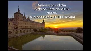 2016/10/08 Amanecer desde el Monasterio
