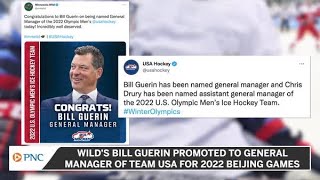 Wild’s Bill Guerin Promoted To General Manager Of Team USA For 2022 Beijing Olympics