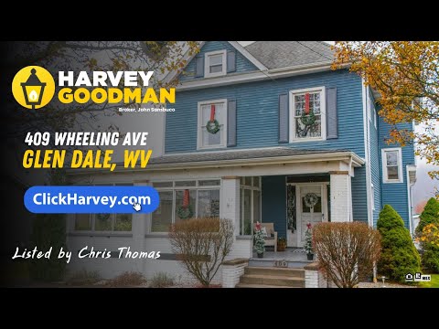 409 Wheeling Ave, Glen Dale, WV home video tour