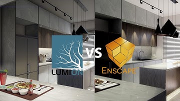 Lumion 10 VS Enscape 2.8 Render Comparison