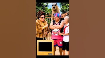 Bố Sơn giúp Capybara troll lại Bình #capybara  #shorts