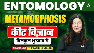 Entomology Metamorphosis | कीट विज्ञान बिलकुल शुरुवात से Class 06 | By Pratibha Ma