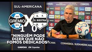LUÍS CASTRO VALORIZA OS TRÊS PONTOS: "UMA VITÓRIA IMPORTANTE" | GRÊMIO 1x0 RIESTRA | 14/04/2026