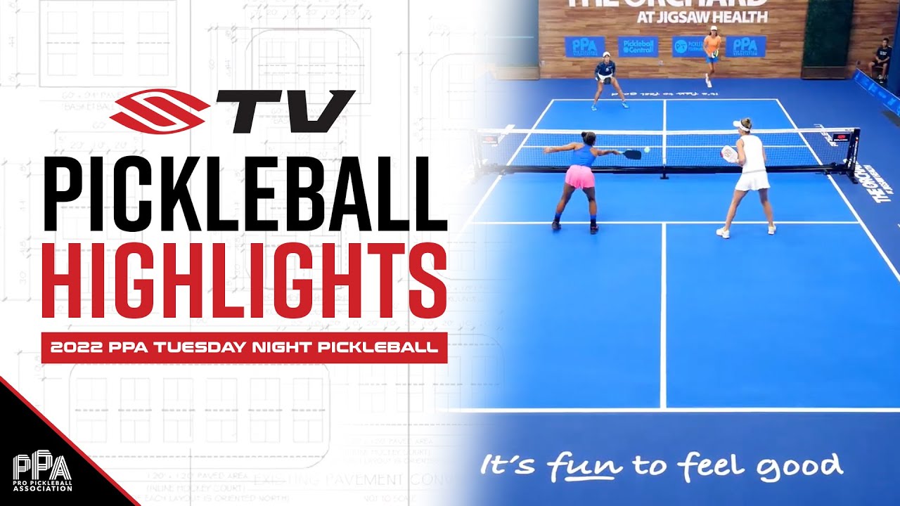 Jesse Irvine Forehand Pickleball Highlight 2022 PPA Tuesday Night