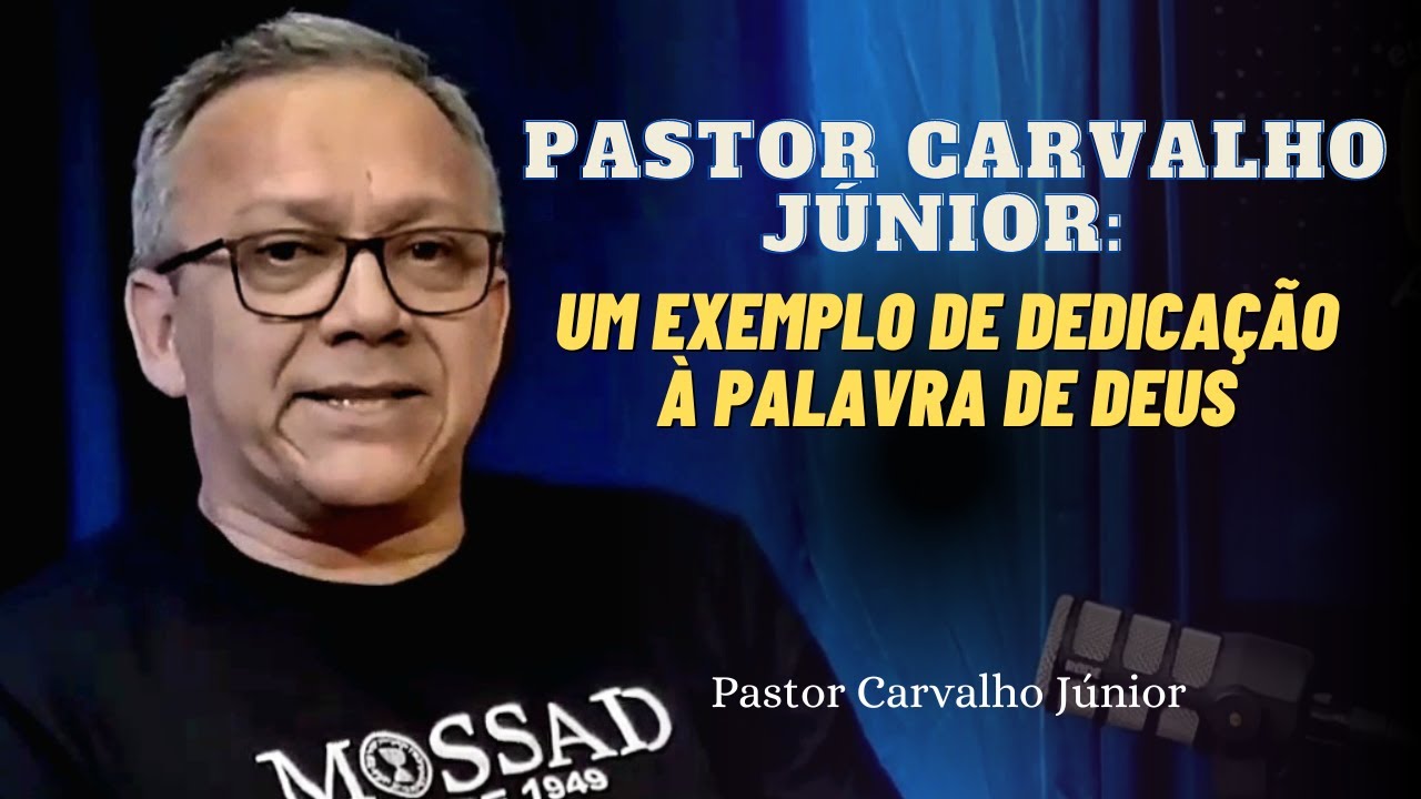 A CHAMA DA PREGAÇÃO: A paixão que move o pastor Carvalho Júnior