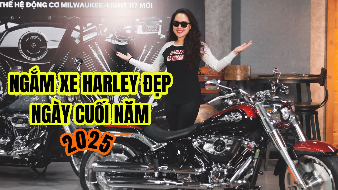 NHỮNG XE HARLEY-DAVIDSON ĐANG CÓ SẴN TẠI SHOWROOM Ở SÀI GÒN | Mời anh chị ngắm xe đẹp cùng Linh nha 