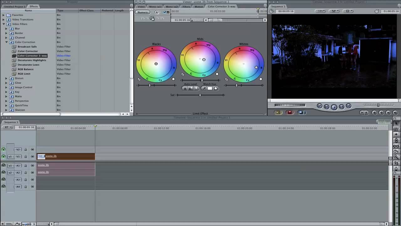 Final Cut Pro Tutorial - Day to Night