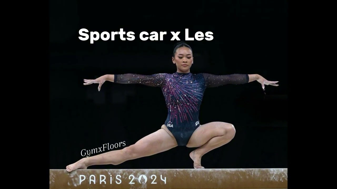 Sports car x Les || Gymnastics Floor music || by Tate McRae & Childish Gambino 