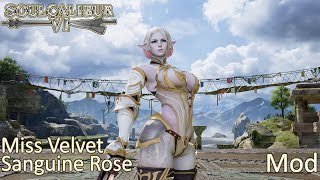 Soulcalibur 6 SK2 Miss Velvet Sanguine Rose Mod