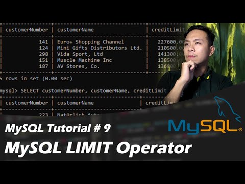 SQL Tutorial 9: LIMIT Clause - CodeLikeLD Tagalog Tutorials
