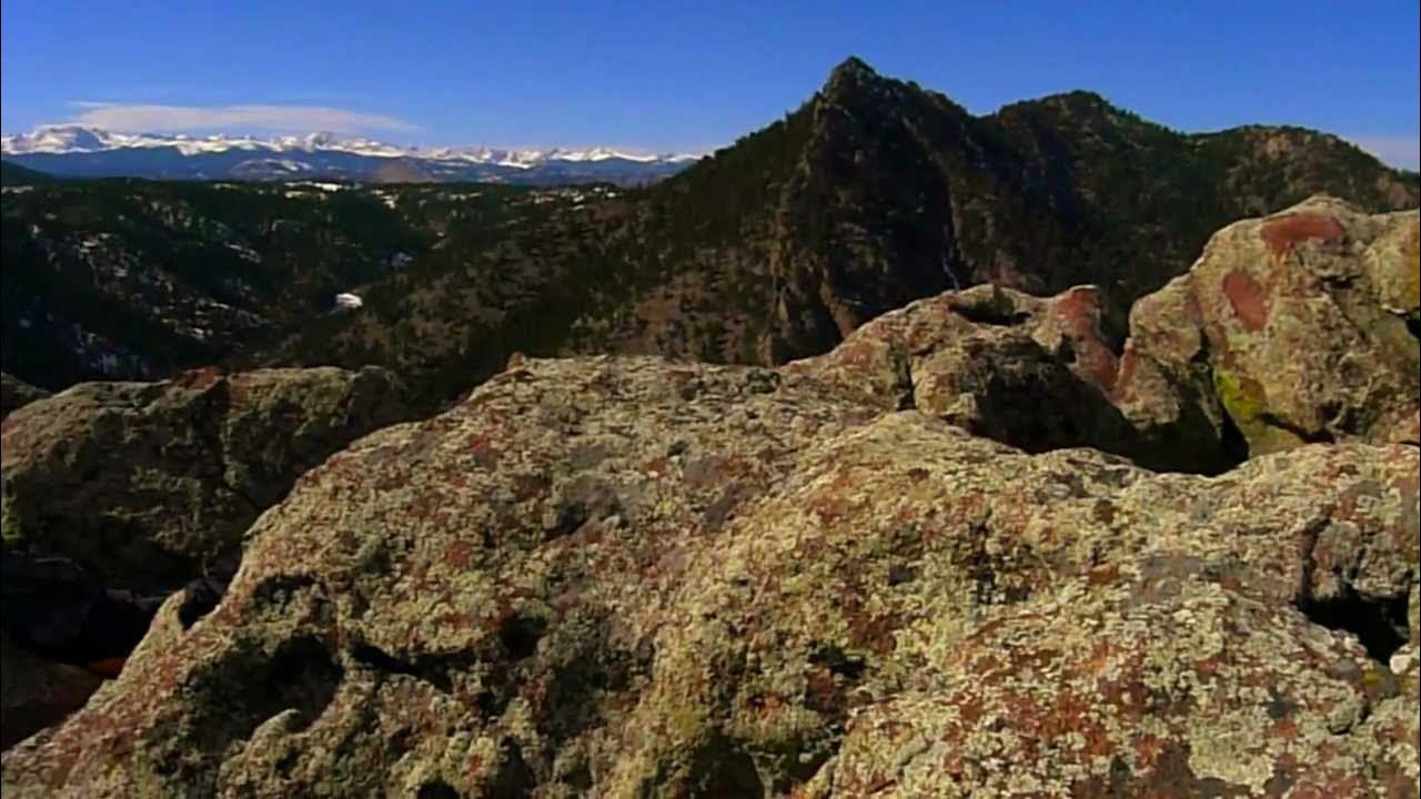 Panorama from Nebel Horn above Boulder - YouTube