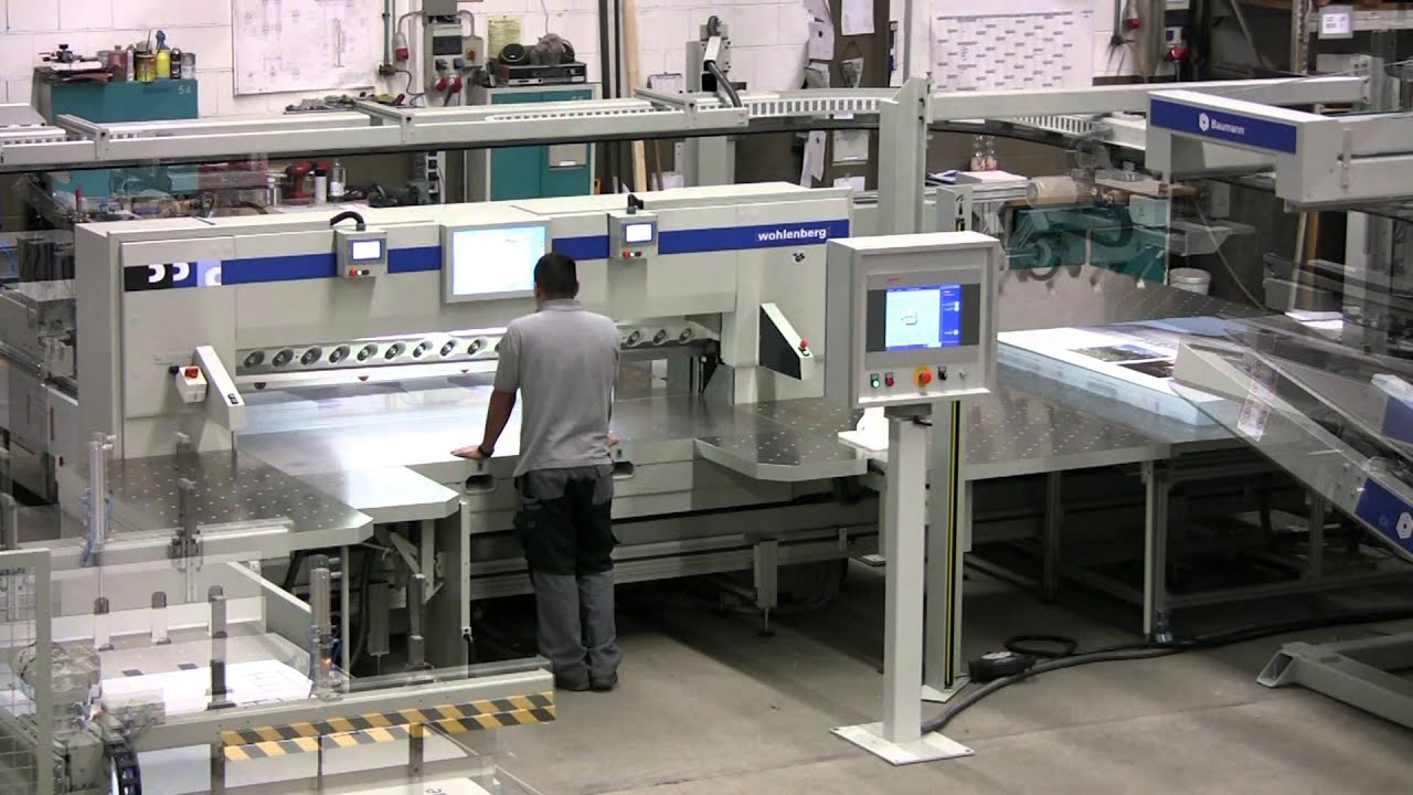 Paper cutter and peripherals video mix