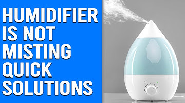 Humidifier is Not Misting – Reasons and Quick Solutions