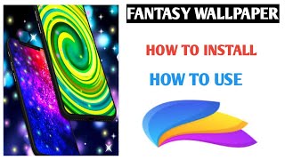 How to install fantasy wallpaper app in hindi | fantasy wallpaper app install kasie kare | Tik Tok screenshot 1