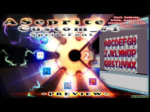 Construct 2 Scirra ~Preview~ ASeprite Custom SpriteFont #1
