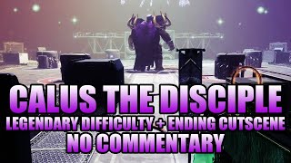 Destiny 2 Lightfall: CALUS THE DISCIPLE BOSS FIGHT + ENDING CUTSCENE! (No Commentary)