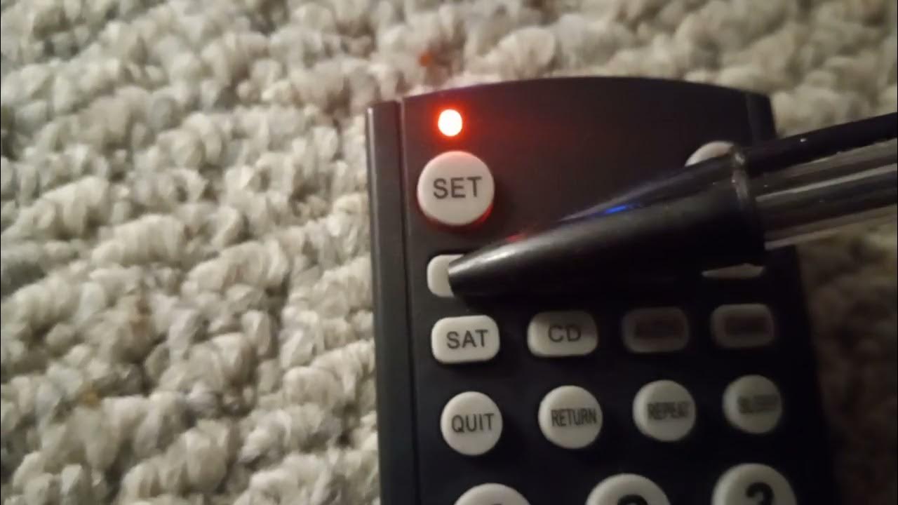 Control Remoto Magnavox configuracion para cualquier aparato. YouTube