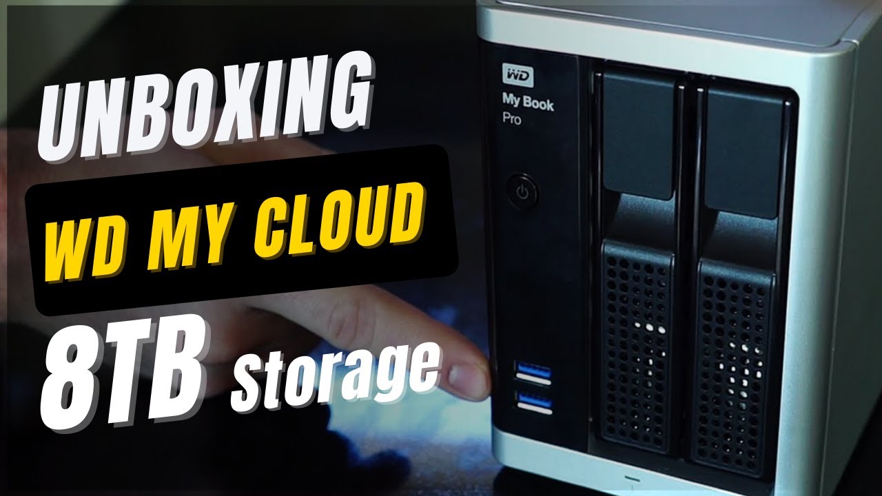 WD My Cloud 8TB Storage & Backup Unboxing | EX2 Ultra Network Attached Storage