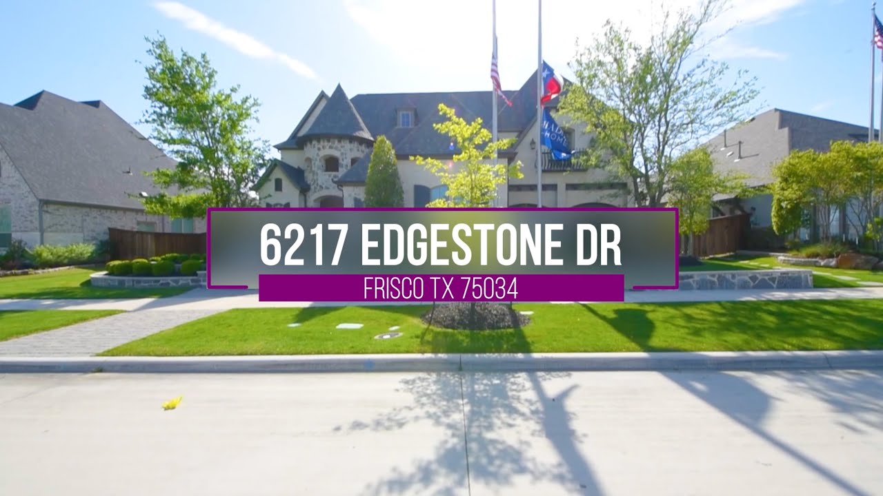 Bryan 6410 // 6217 Edgestone Drive, Frisco in Edgestone at Legacy // Shaddock Homes Model YouTube