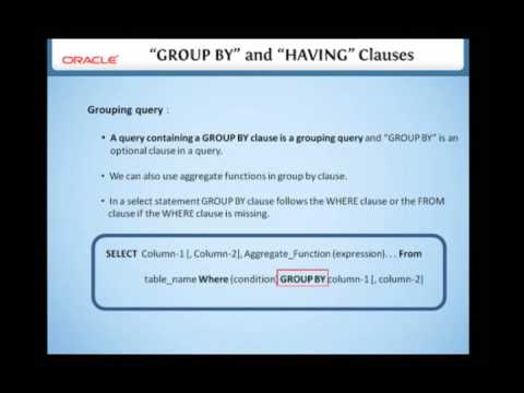 7 4 "GROUP BY" and "HAVING" clause