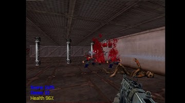 Blast C++ Ray Casting 3D Game Engine from scratch: Alpha mele - Items, The Shotgun Guy and Gore