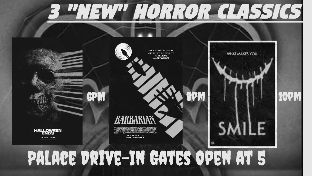 PALACE DRIVE-IN "HALLOWEEN TRIPLE FEATURE"