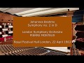 Capture de la vidéo Johannes Brahms - Symphony No. 2: Pierre Monteux Conducting The Lso In 1963