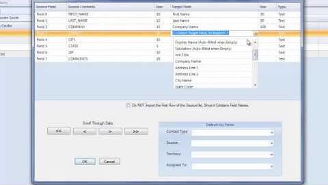 Importing Data From CSV or Excel into Results