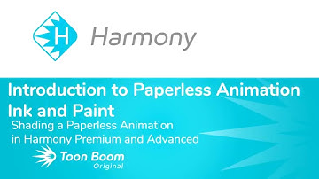 How to Paint a Paperless Animation in Harmony