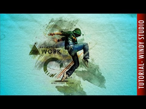 Photoshop Tutorial | Abstract Art Work Design